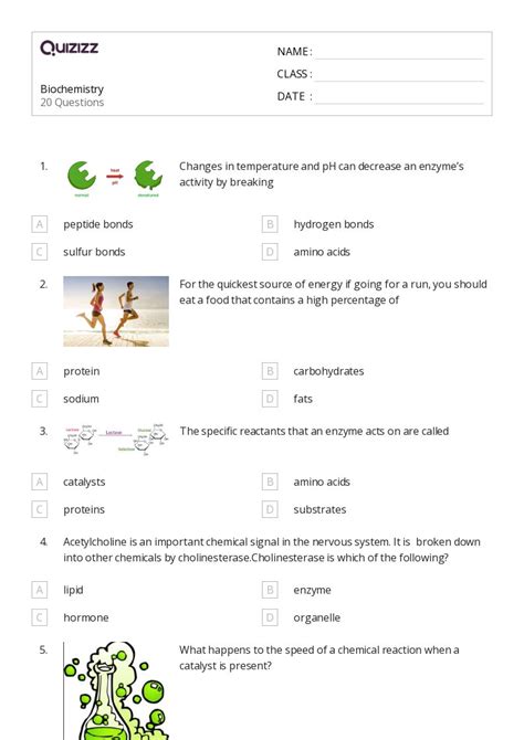 biochemistry 9th grade|biochemistry quizizz.